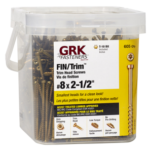 FIN/Trim™ Finish Trim Head - GRK Fasteners